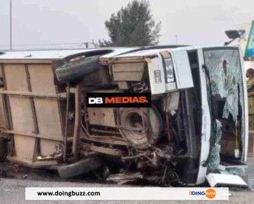 Bénin : un bus transportant les fidèles d’une église, fait un grave accident (photo)