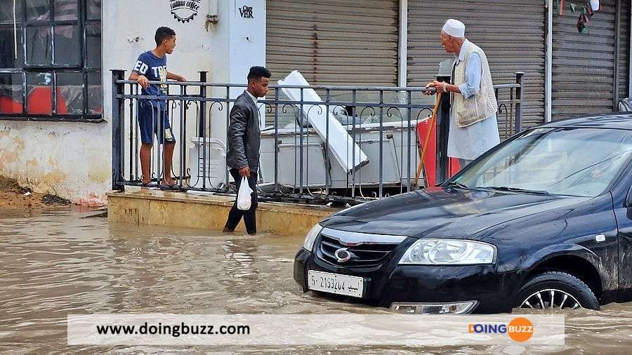 Lybie : Les Rues De Tripoli Inondés Par Les Eaux, Ce Dimanche