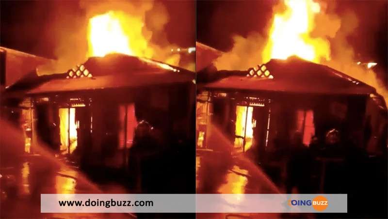 Moscou : Un Vaste Incendie Déclenché Dans Un Centre Commercial