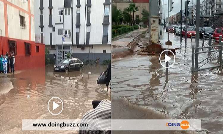Maroc : Des Pluies Torrentielles Plongent Casablanca Dans Une Inondation