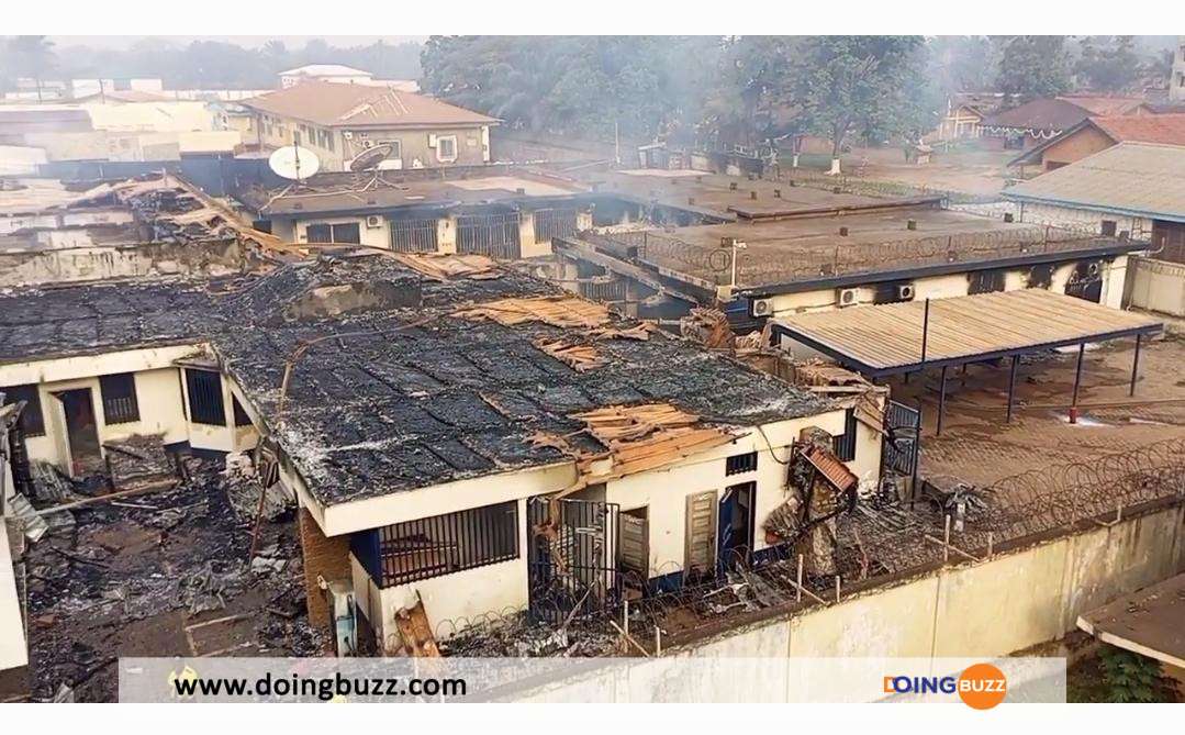 Centrafrique : les bâtiments de la délégation de l’UE ravagés par un incendie (photos)