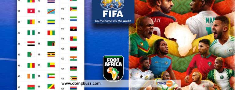 Voici Le Top 50 Des Meilleures Nations En Afrique Selon Le Classement Fifa