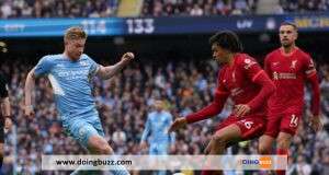 Les Compositions Officielles Du Match Manchester City – Liverpool