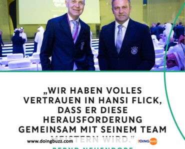 Coupe du Monde 2022 : Hansi Flick restera sélectionneur de l’Allemagne