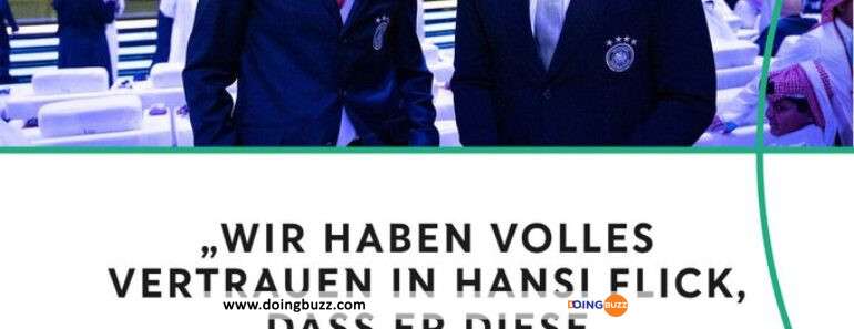 Coupe Du Monde 2022 : Hansi Flick Restera Sélectionneur De L&Rsquo;Allemagne