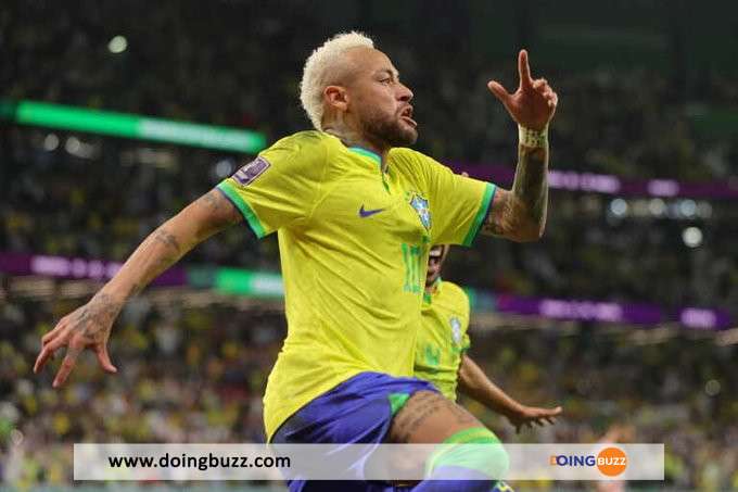Coupe Du Monde 2022 : Tout Comme Pelé Neymar Est Rentré Dans L'Histoire Du Brésil