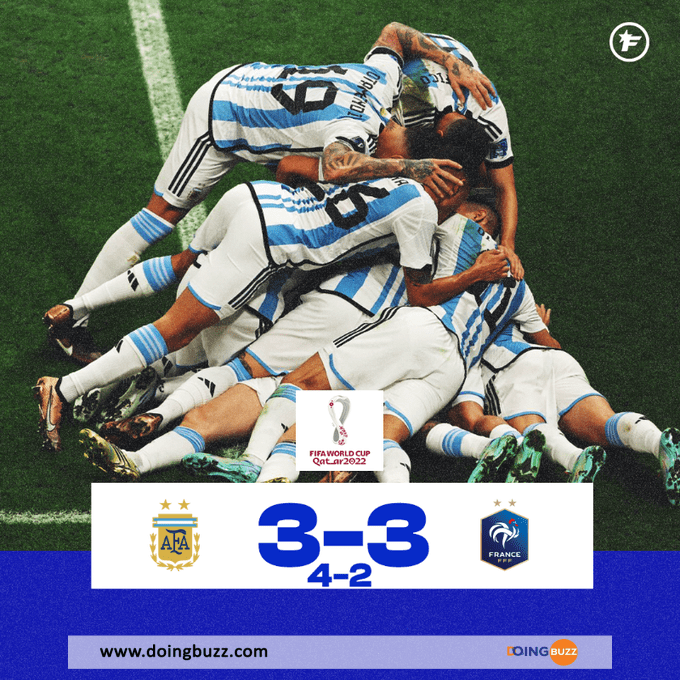 Cdm 2022 : L'Argentine Remporte La Coupe Au Terme D'Un Match Historique !