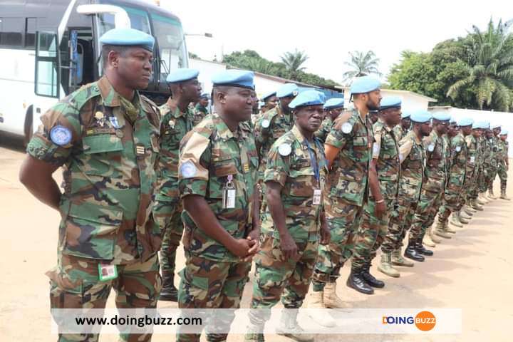 Togo : le 9ème contingent des casques bleus togolais de retour au bercail 