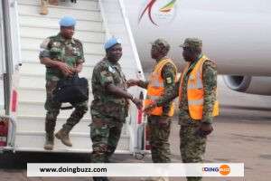 Togo : Le 9Ème Contingent Des Casques Bleus De Retour Au Bercail