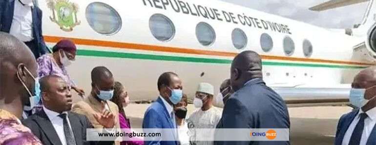 L&Rsquo;Ex-Président Blaise Compaoré De Retour À Abidjan