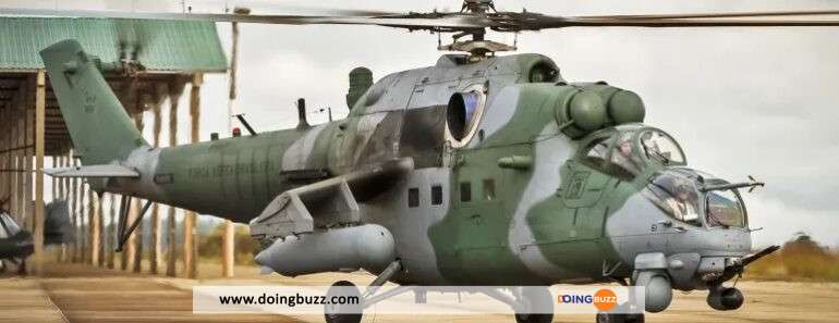 Lutte contre le terrorisme : le Togo réceptionne en catimini 03 hélicoptères de combat russes Mi-35