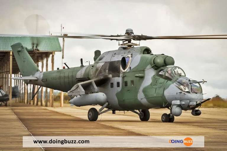 Lutte Contre Le Terrorisme : Le Togo Réceptionne En Catimini 03 Hélicoptères De Combat Russes Mi-35