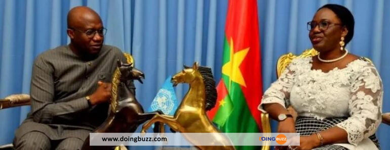 Burkina : Le Nouveau Coordonnateur De L’onu Par Intérim, Rencontre La Ministre Des Affaires Étrangères