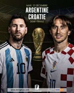 Doingbuzz Fait Gagner 10000 Fcfa Soit 15,11 Euro Pour La Demi-Finale Argentine Vs Croatie – Coupe Du Monde 2022