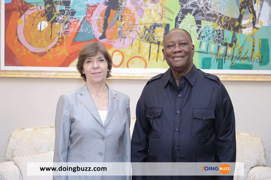 Visite De La Ministre Française Des Affaires Étrangères En Côte D'Ivoire