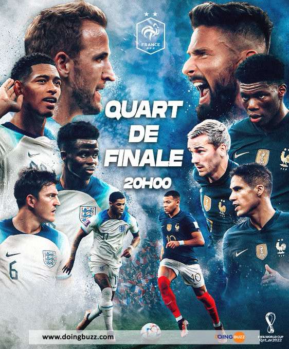 Coupe Du Monde 2022 : Les Compositions Officielles Angleterre - France