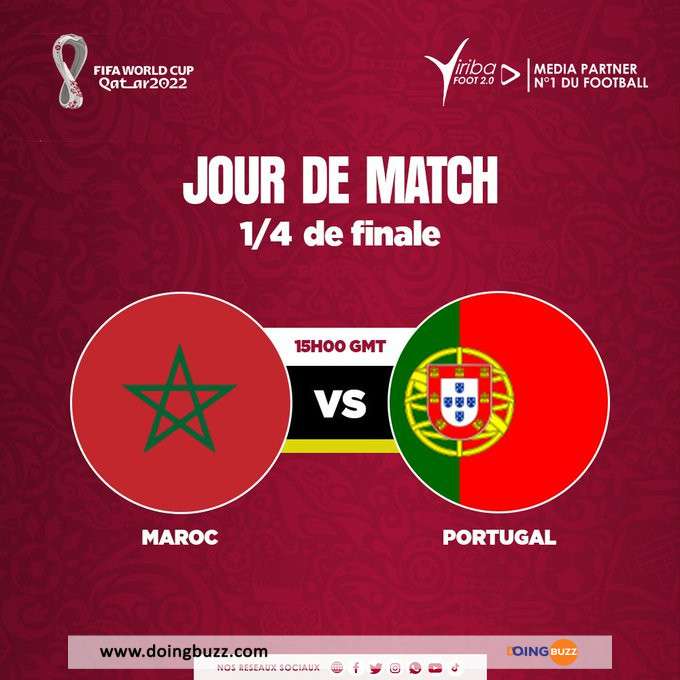Coupe Du Monde : À Quelle Heure Et Sur Quelle Chaîne Suivre Maroc - Portugal ?