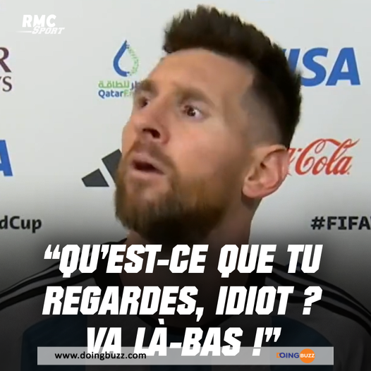 Lionel Messi pète un câble est prodigue des insultes publiques (vidéo)