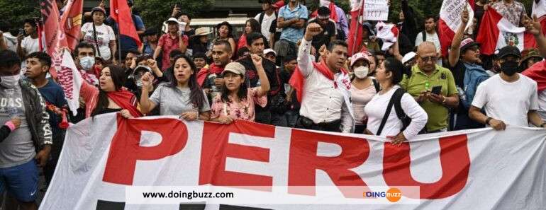 Pérou : Deux (2) Morts Lors Des Manifestations Contre La Nouvelle Présidente