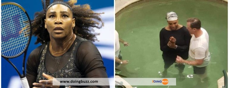 Serena Williams : La légende du tennis se fait baptiser comme témoin de Jéhovah (Vidéo)