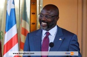 Liberia : Le Président Weah Annonce Sa Candidature Aux Prochaines Élections