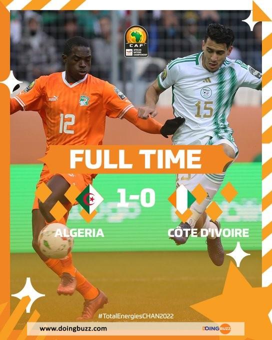 Chan 2022 : L'Algérie En Demi-Finale Et La Côte D'Ivoire Vaincu !