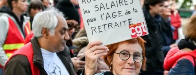 Jeudi Noir En France : Une Grève Nationale Contre La Réforme Des Retraites