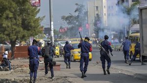 Rdc : Manifestations Réprimées À Coups De Grenades Lacrymogènes