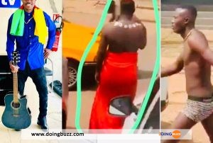 Cameroun : Le Célèbre Artiste Vanister Se Déshabille En Pleine Rue (Vidéo)