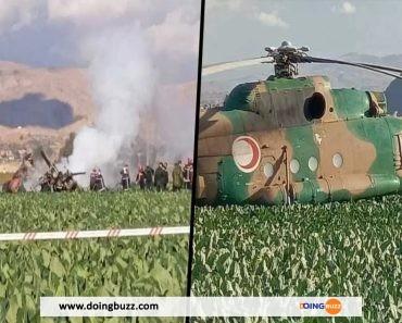 Algérie : 03 Militaires Morts Dans Le Crash D’un Hélicoptère