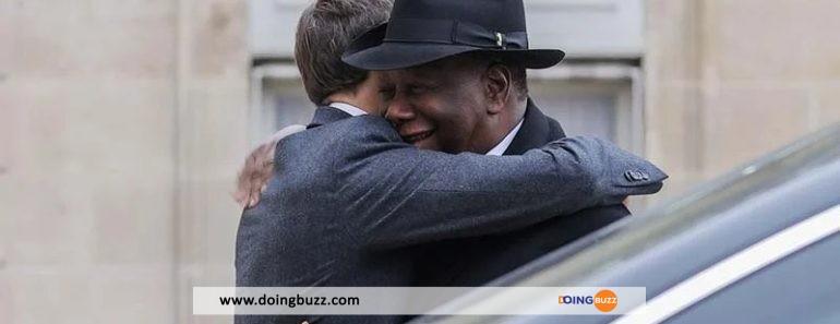 Paris : Alassane Ouattara Se Réjouit « Du Partenariat Solide Et Confiant Entre Son Pays Et La France »