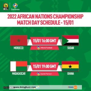 Chan 2022 : Voici Le Calendrier Des Matchs Du Dimanche 15 Janvier