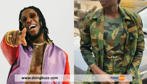 Burna Boy : Une Jolie Femme Soldat A Volé Le Coeur De La Star