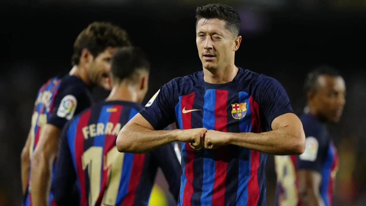 Supercoupe D'Espagne : La Joie De Robert Lewandowski Après Son Premier Titre Avec Le Barça