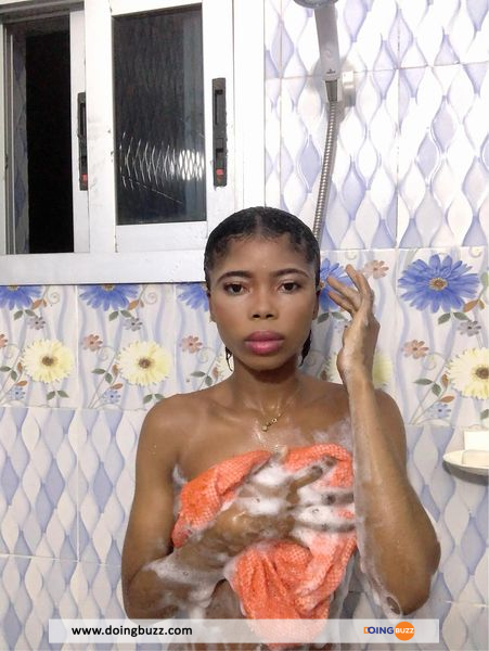 Cécilia La Magie : L'ex de Dougoutigui s'affiche nue sous la douche