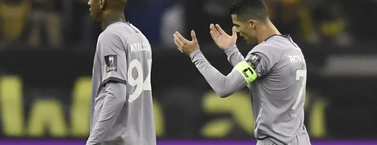 Supercoupe D’arabie Saoudite : La Mauvaise Nouvelle Pour Cristiano Ronaldo