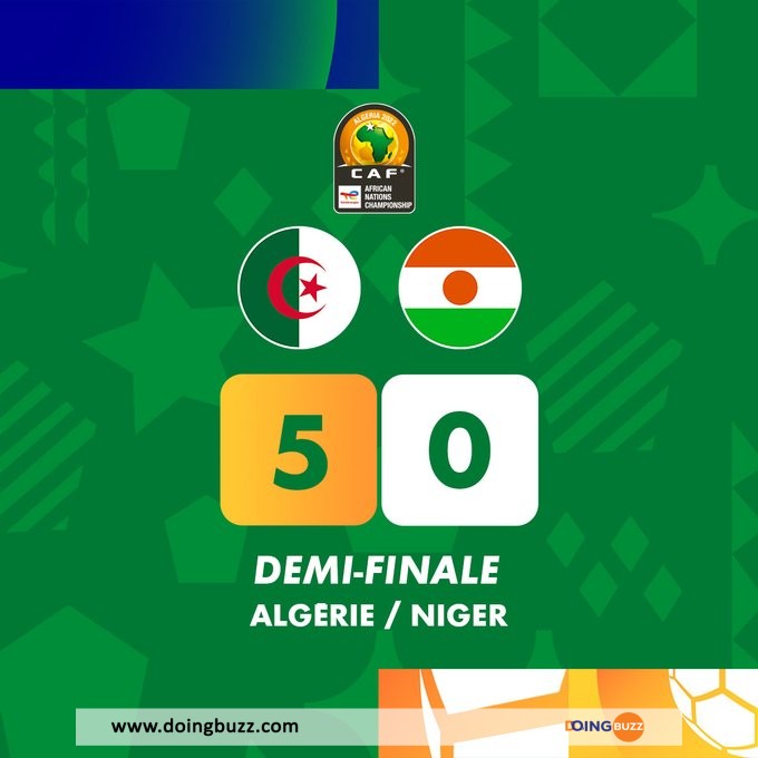CHAN 2022 : L’Algérie a battu le Niger pour la première demi-finale 