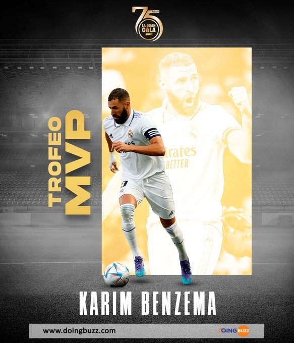 Liga : Karim Benzema Bat Un Record Et Reçoit Un Nouveau Trophée