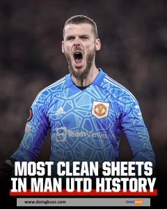 David De Gea Bat Un Nouveau Record À Manchester United