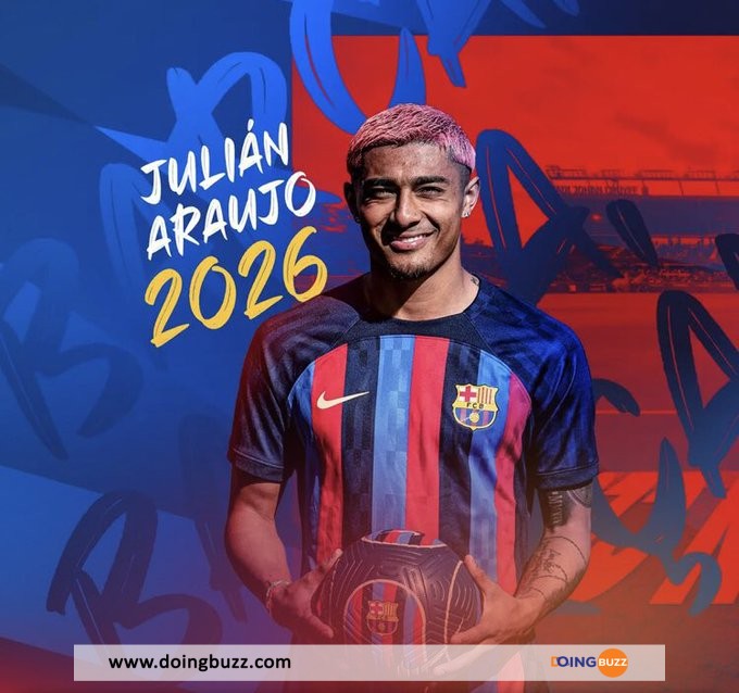 Barça A Finalement Pu Officialiser L’arrivée De Julian Araujo