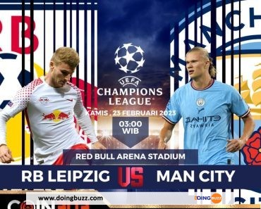 A quelle heure et sur quelle chaîne suivre le match RB Leipzig – Manchester City ?
