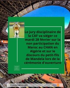 Chan 2022 : La Caf Ouvre Une Enquête Qui Concerne Algérie, Maroc Et Le Petit-Fils De Mandela