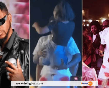 Vidéo : Kizz Daniel tripote les fesses d’une fan sur scène