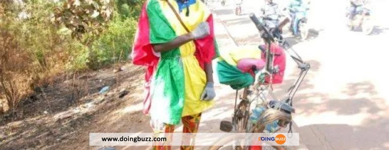 Il Parcourt 861 Km À Vélo, Pour Soutenir L’union Entre Le Mali Et Le Burkina