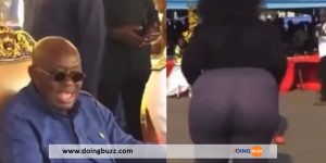 Nana Akufo-Addo : Le Président Ghanéen Choqué Par Les Fesses D&Rsquo;Une Femme (Vidéo)