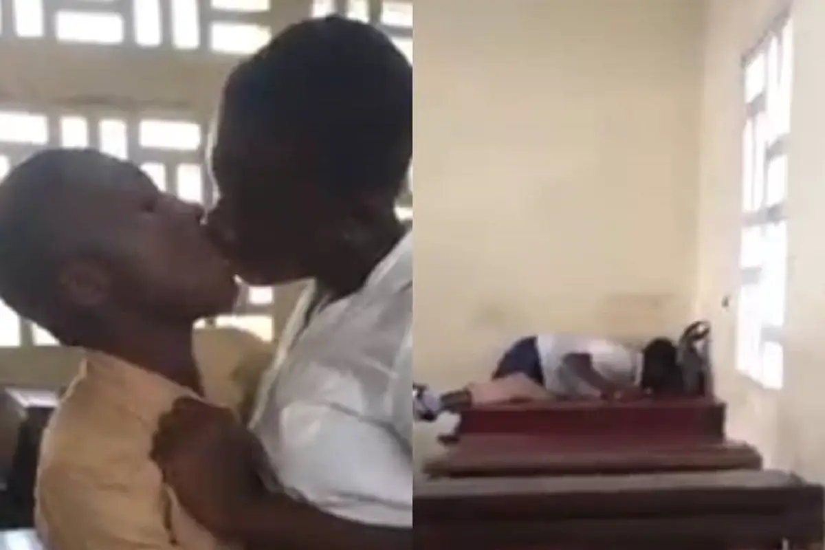 Une Vidéo De Jeunes Élèves En Train De S'Embrasser En Classe Choque La Toile