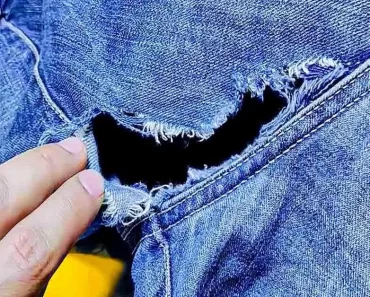 Réparez les jeans troués ou endommagés en seulement deux minutes (video)