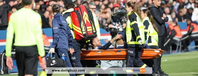Psg : Neymar Est Abattu Après Sa Blessure Face À Lille