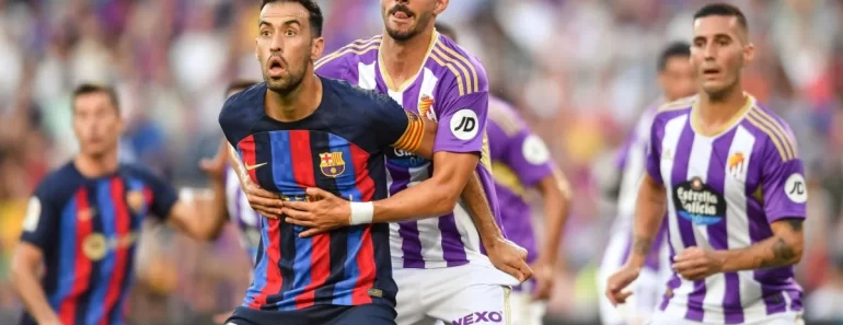 Sergio Busquets Pose Cette Condition Pour Rester Au Barça