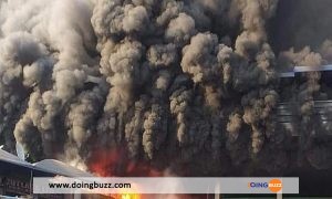 Ghana : Le Marché De Kejetia À Kumasi Ravagé Par Un Incendie (Vidéo)